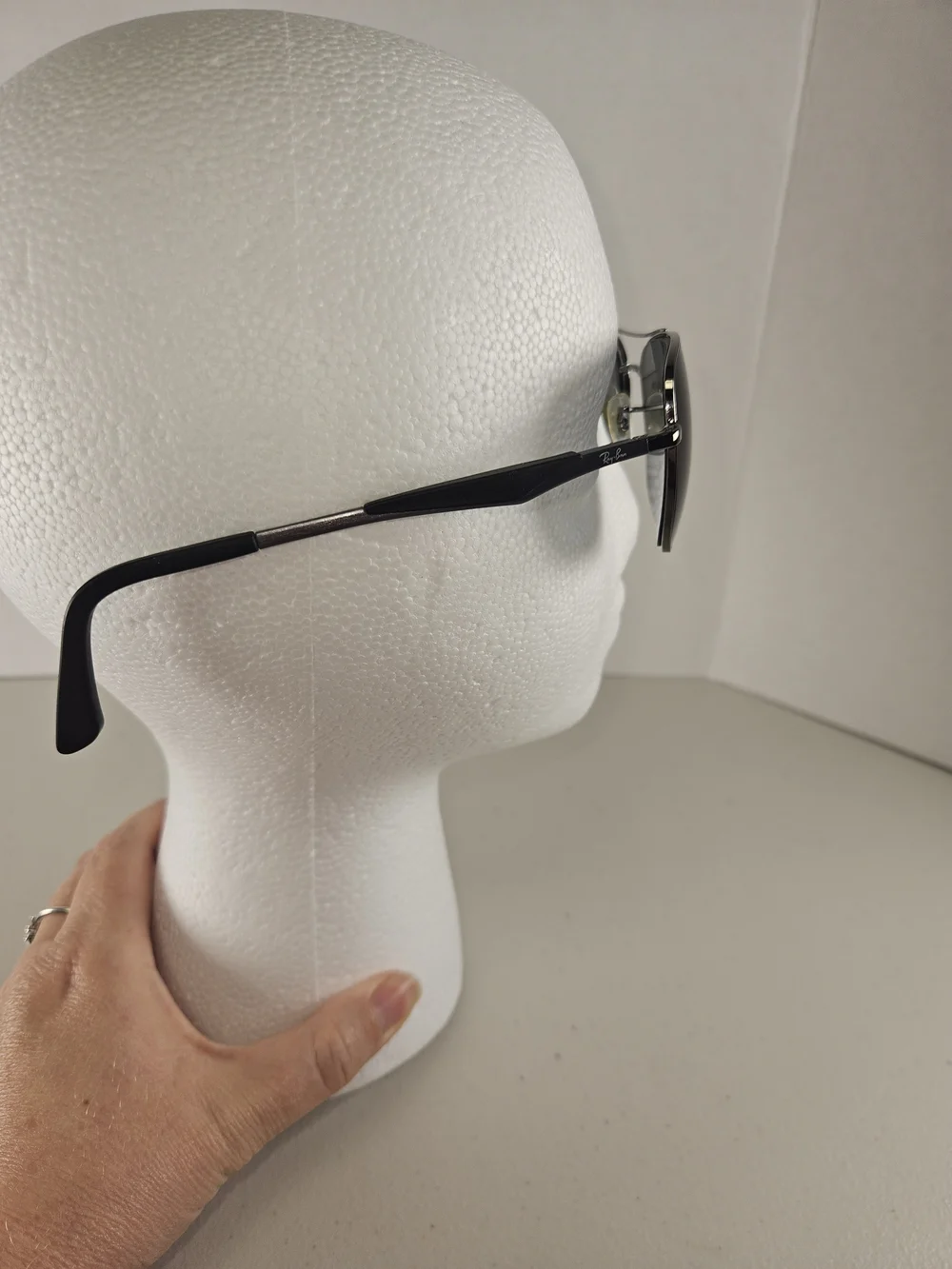 Ray-Ban RB3515 Classic Black Lens Sunglasses Like New